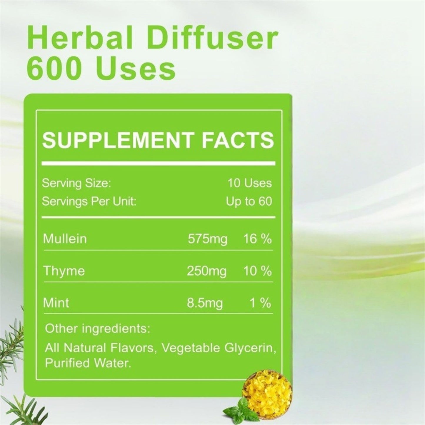 CraveBud™ Herbal Diffuser Lung Cleanse