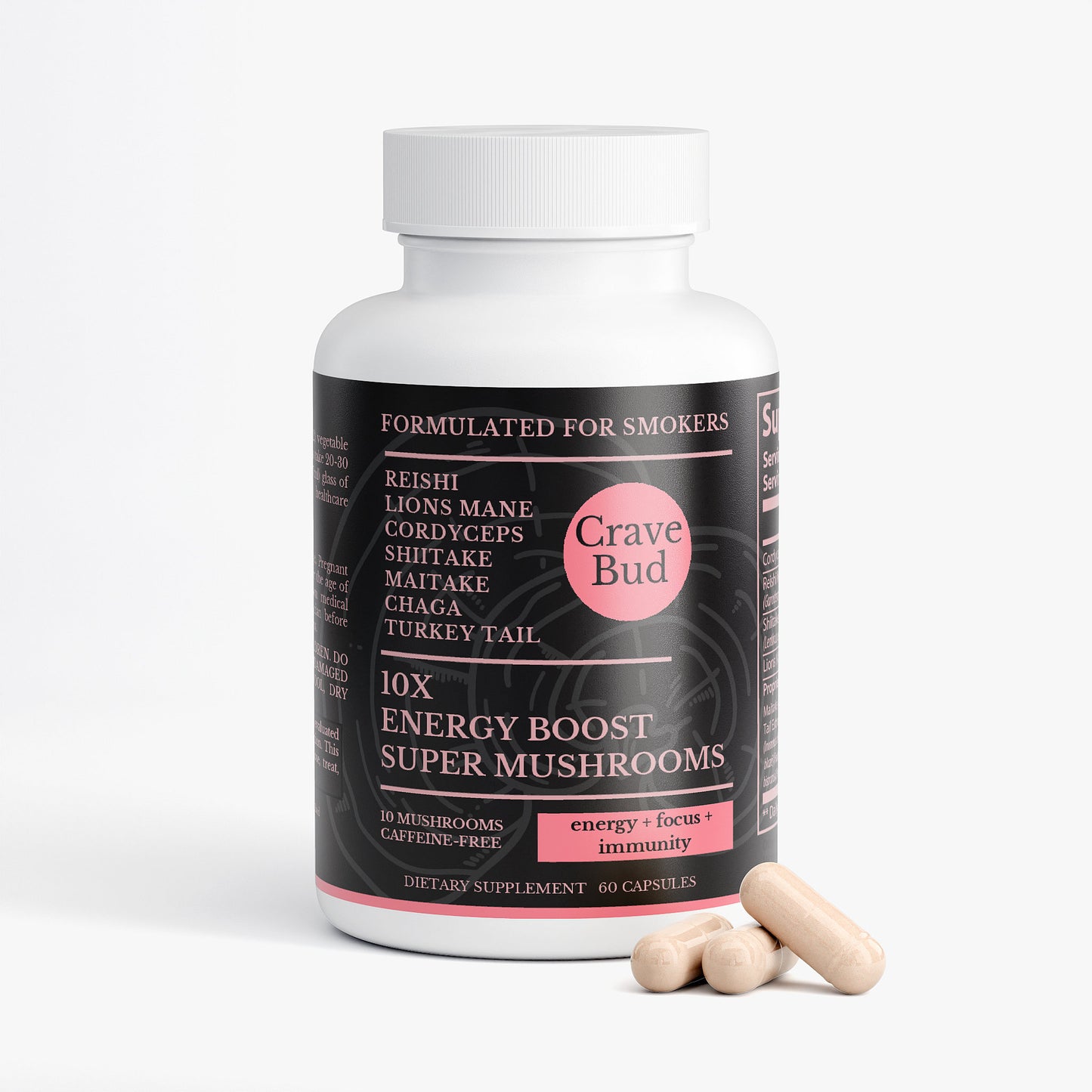 10X Energy Boost Super Mushrooms
