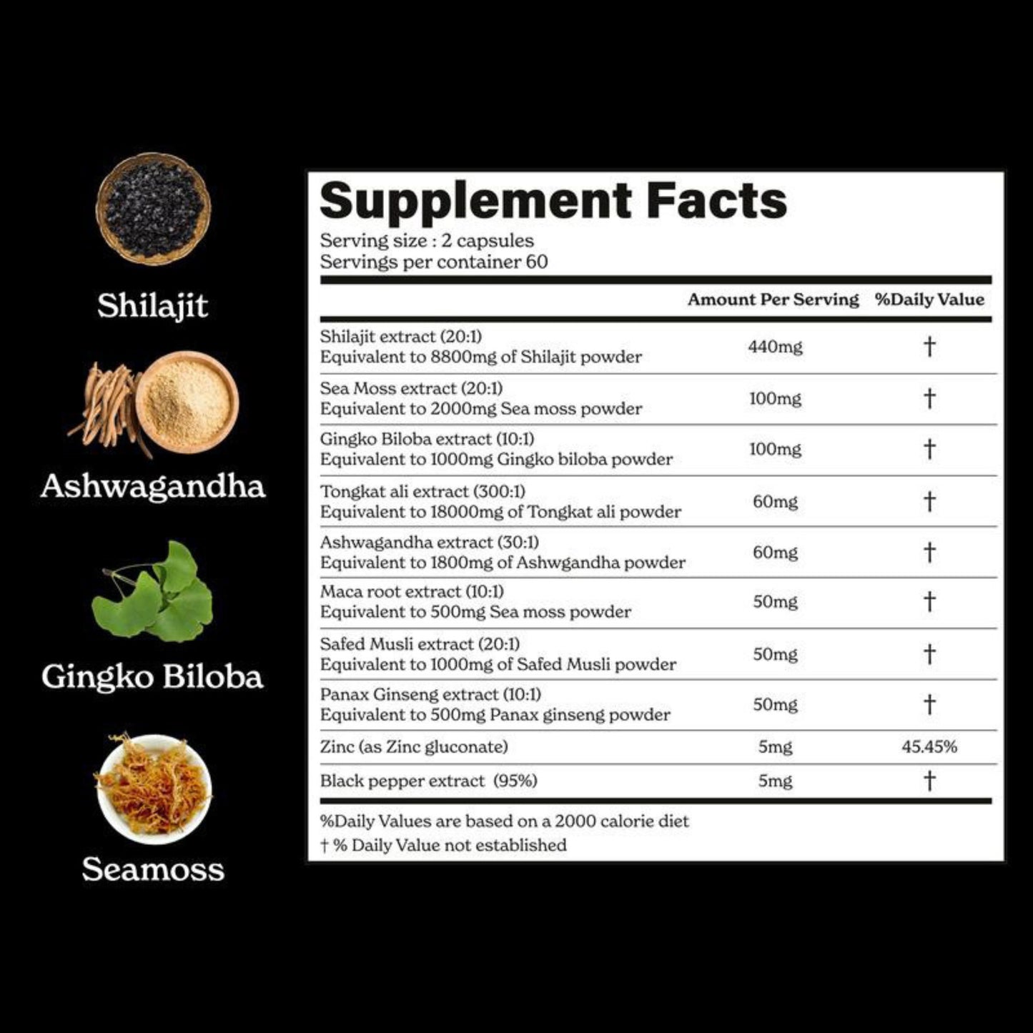 Shilajit Focus Energy Booster