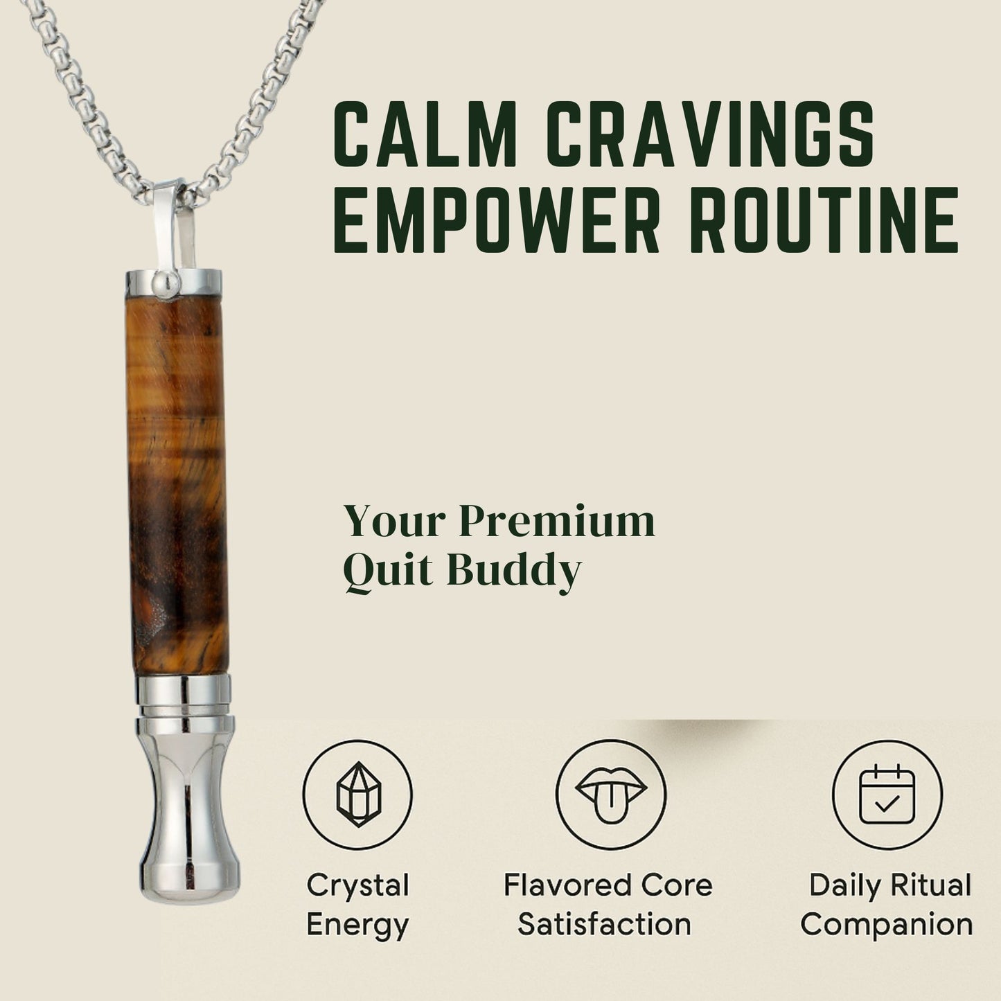 CraveBud with Tiger Crystal