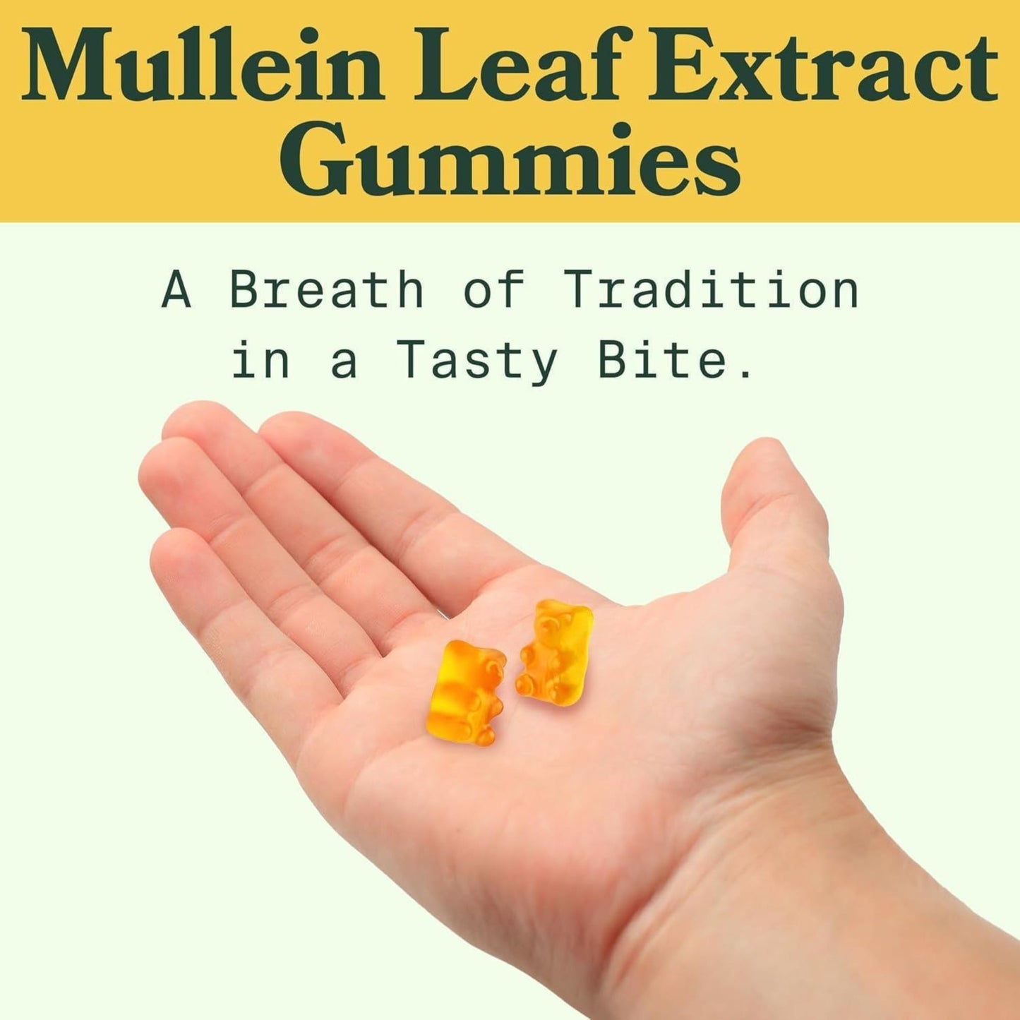 Mullein Gummies: Lung Detox