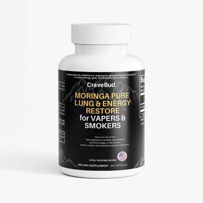 Moringa Pure: Lung & Energy Restore for Vapers and Smokers