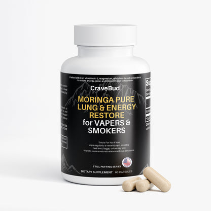 Moringa Pure: Lung & Energy Restore for Vapers and Smokers