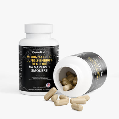 Moringa Pure: Lung & Energy Restore for Vapers and Smokers