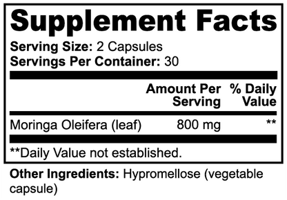 Moringa Pure: Lung & Energy Restore for Vapers and Smokers