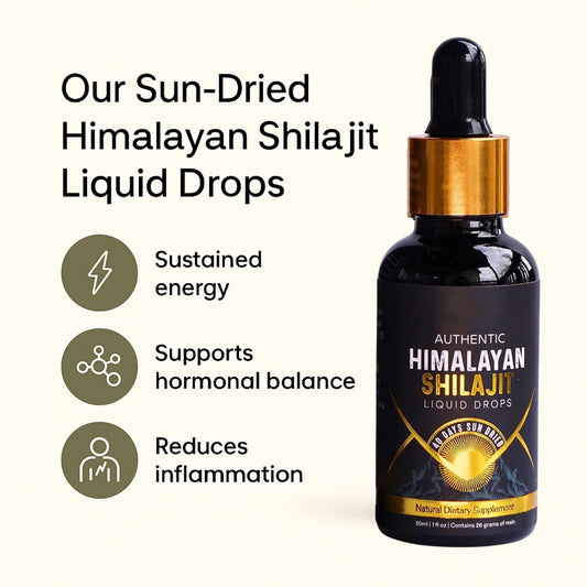 Himalayan Shilajit Liquid Drops