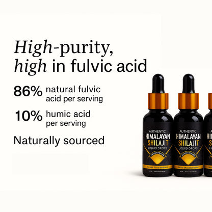 Himalayan Shilajit Liquid Drops
