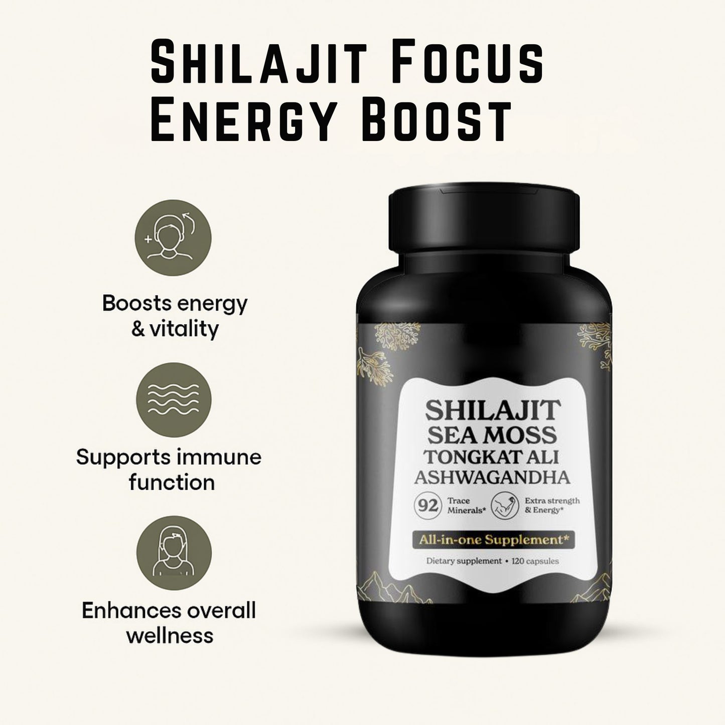 Shilajit Focus Energy Booster