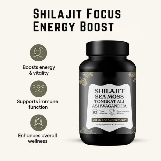 Shilajit Focus Energy Booster